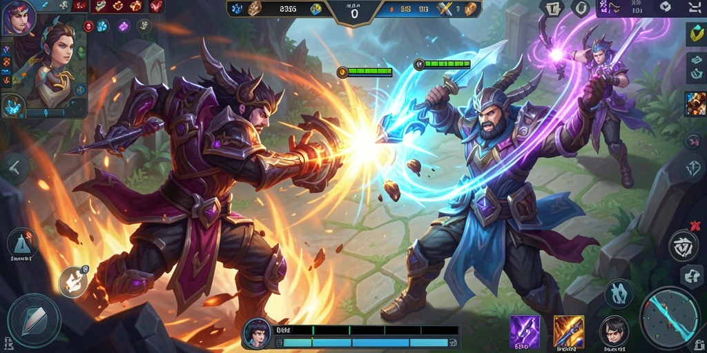 Gameplay menarik dalam 8364 dengan aksi tim yang luar biasa.