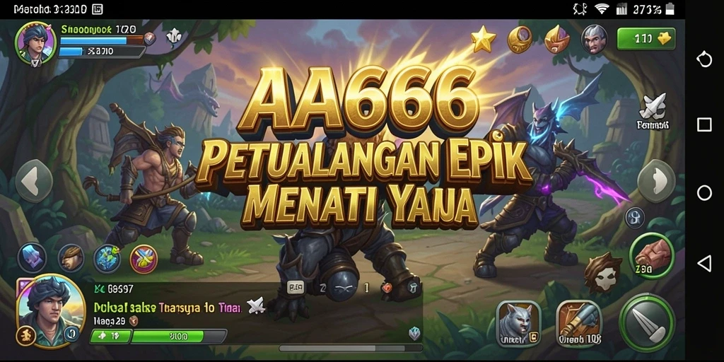 Gameplay mendebarkan dari AA666 yang menantang dan penuh petualangan.