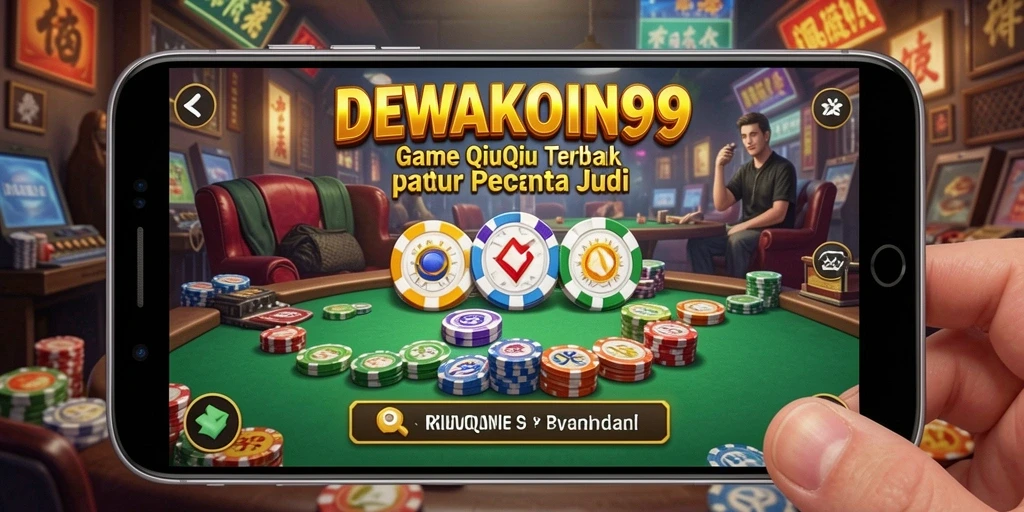 Screenshot gameplay QiuQiu yang menegangkan di DEWAKOIN99.