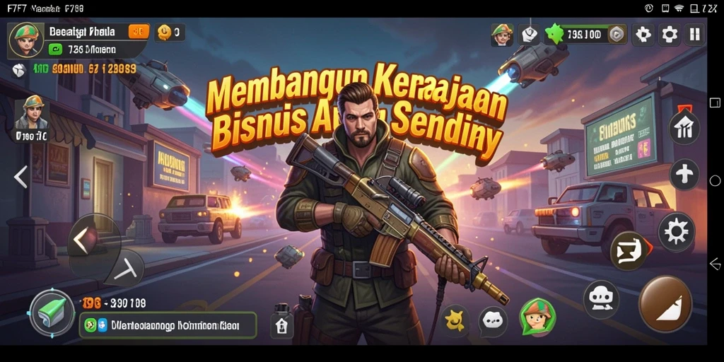 Tampilan gameplay <strong>F7F7</strong> yang menarik saat membangun bisnis Tycoon.