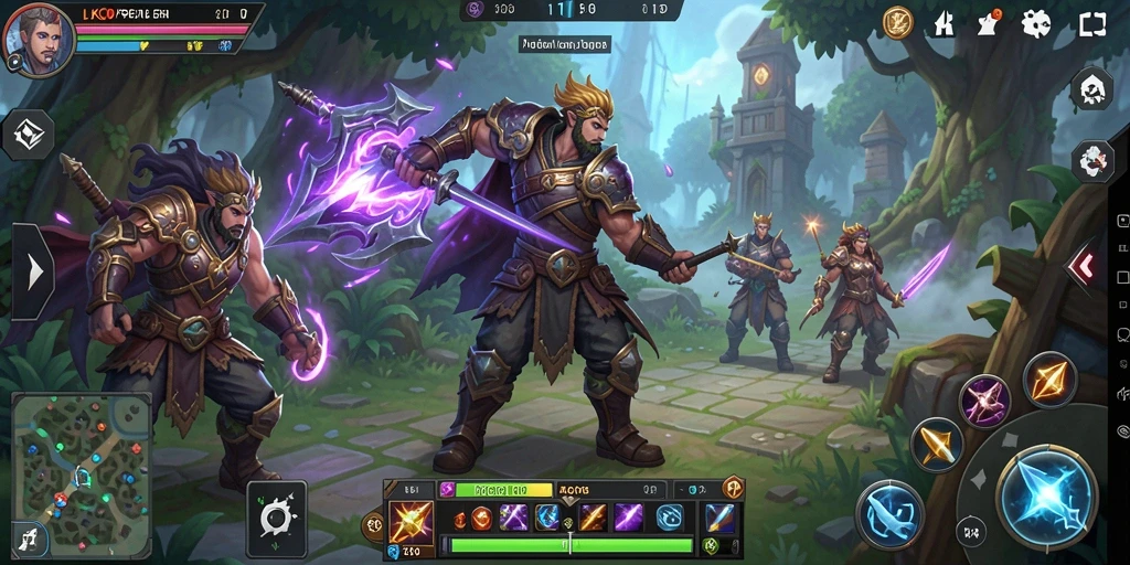 Tampilan gameplay <strong>LKOPEN</strong> yang penuh aksi dan petualangan seru.