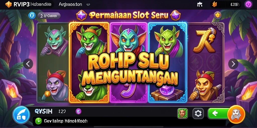 Tangkapan layar RVIP3 menampilkan gameplay Slot yang menegangkan dan grafik yang memukau.