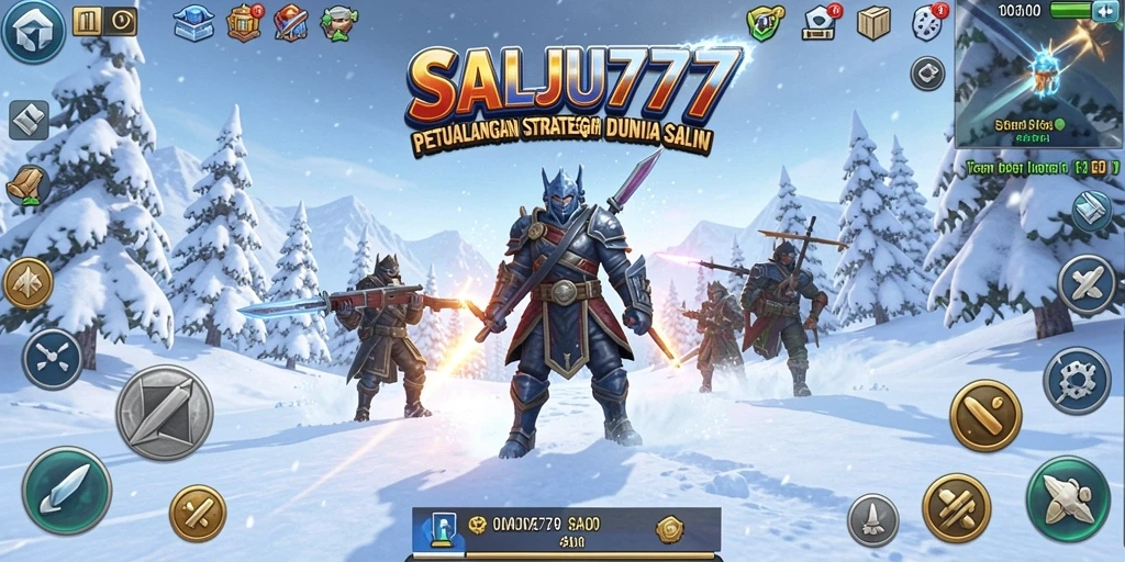 Tampilan mengesankan dari gameplay SALJU777 yang menarik.